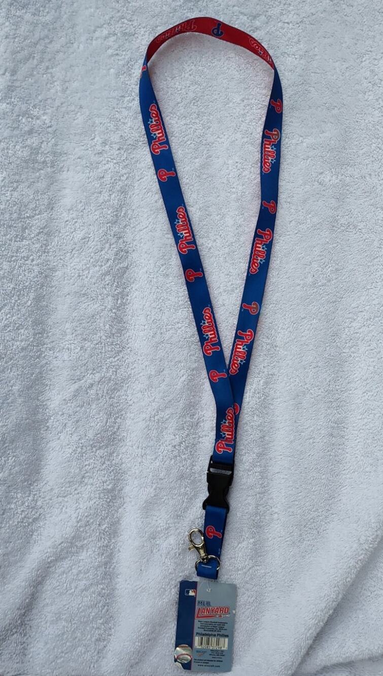 Philadelphia Phillies MLB Lanyard WinCraft Breakaway Buckle Baseball